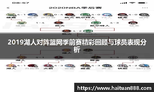 2019湖人对阵篮网季前赛精彩回顾与球员表现分析